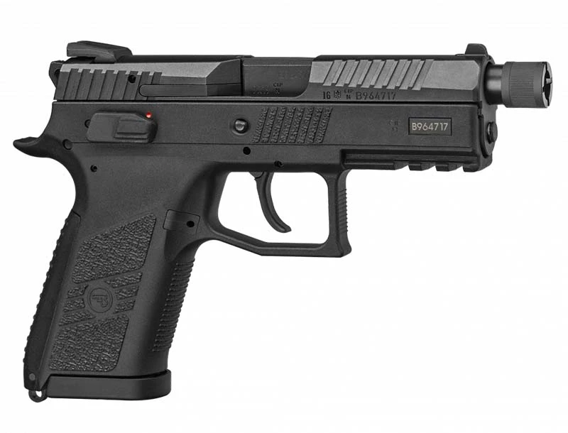 Pistol CZ P-07 SR decocking+manuell säkring 9x19 gängad pipa