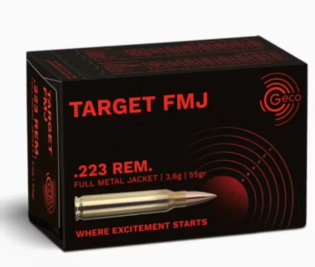 GECO .223 Rem. TARGET FMJ 3,6g