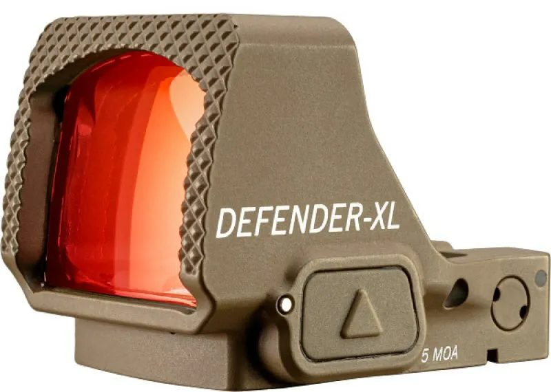 Vortex Defender XL Red Dot 5 MOA Auto shutoff Tan