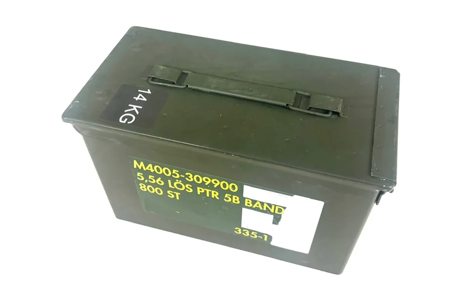 Ammunitions-låda Svensk